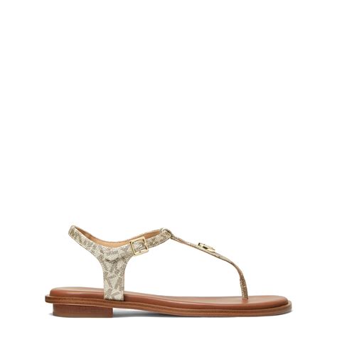 michael kors mallory thong sandals|Michael Kors sandals women sale.